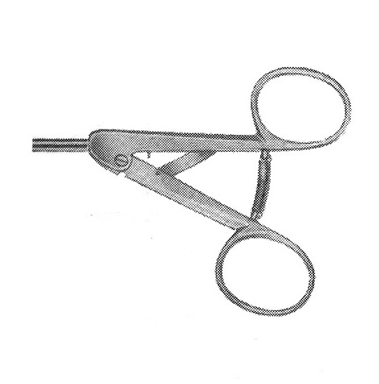 İZOLESİZ DİSEKSİYON VE KAVRAMA FORSEPS Y MODEL SAP ÇAP: 5MM L:43CM